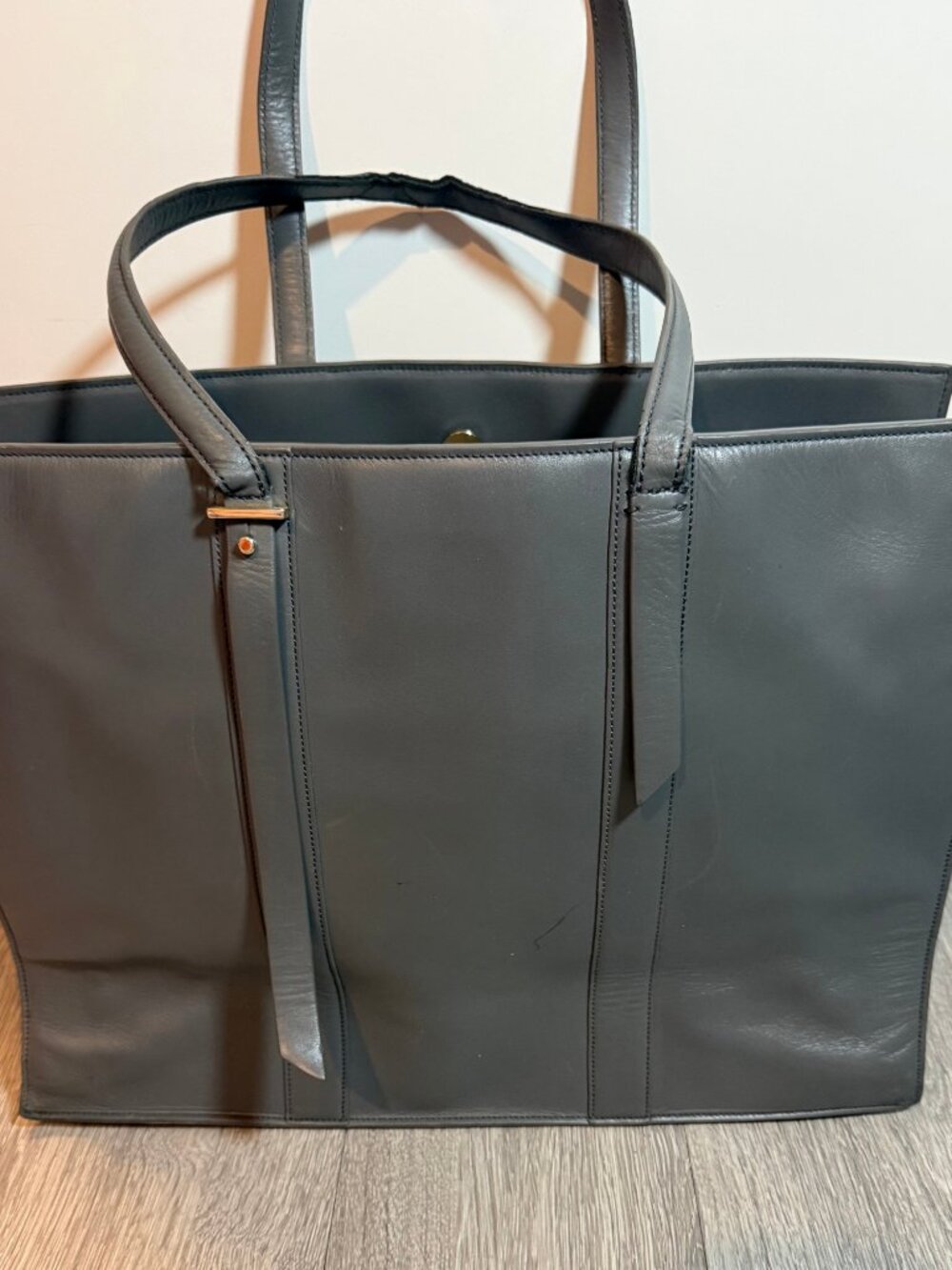 Cole Haan Leather Tote Bag with Dual Handles - Picture 3 of 7